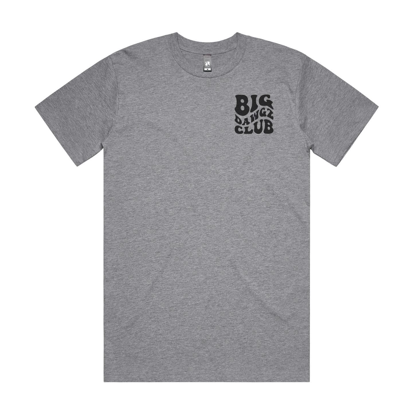 Big Dawgz Club Wavy T-Shirt Gray