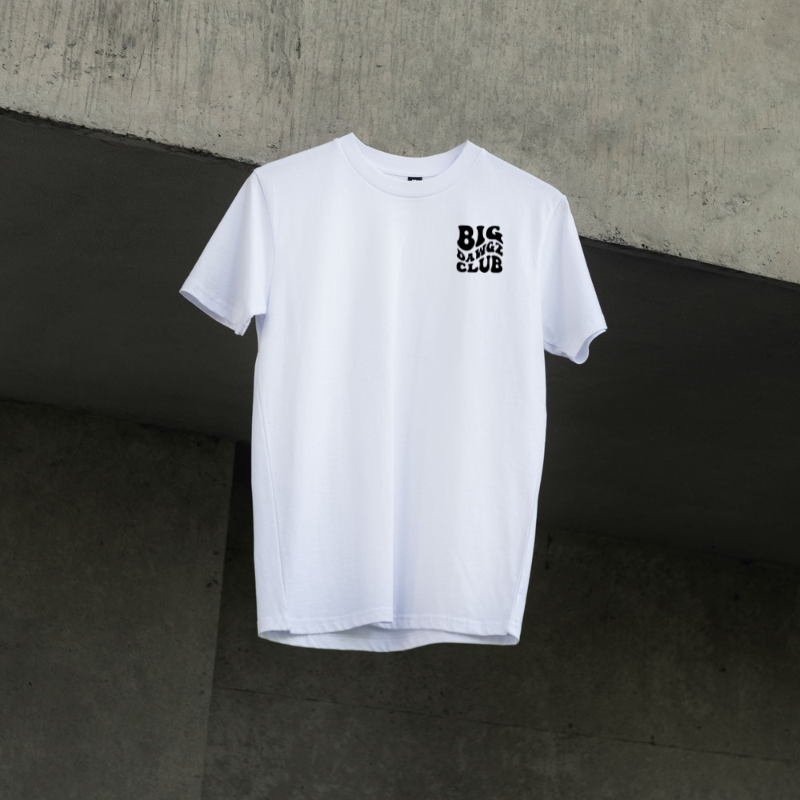 Big Dawgz Club Wavy T-Shirt White