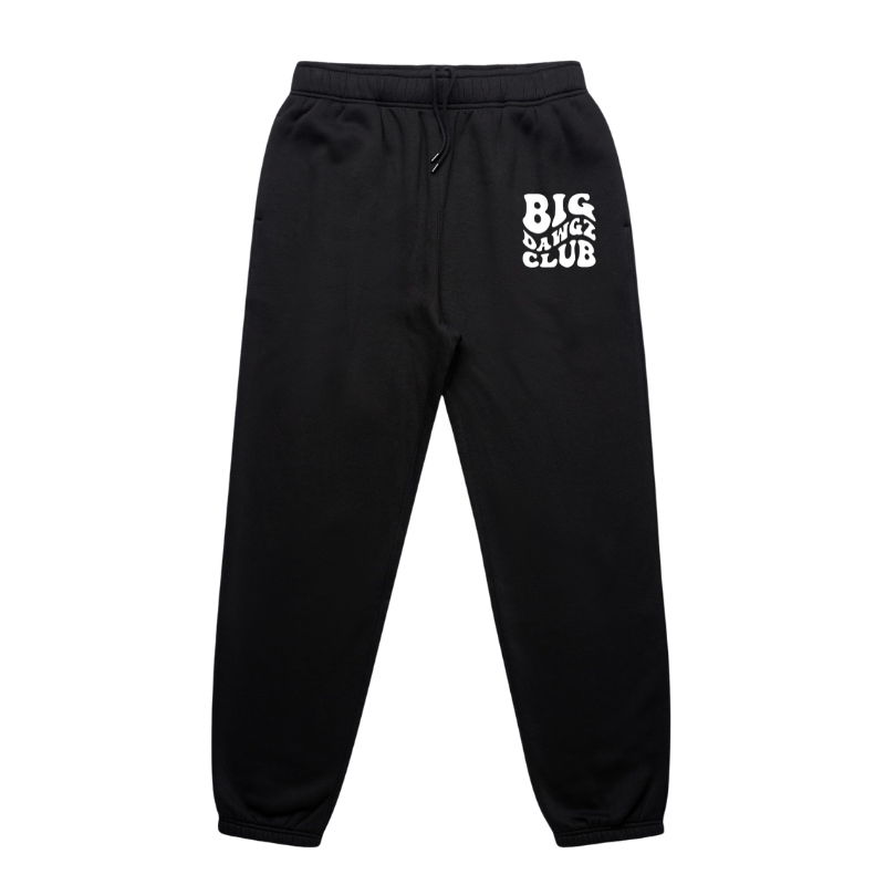 Big Dawgz Club Wavy Joggers-Black