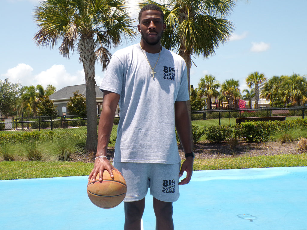 Big Dawgz Club Wavy T-Shirt Gray