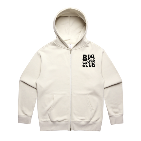 Big Dawgz Club Wavy Zipped Mens Hoodie