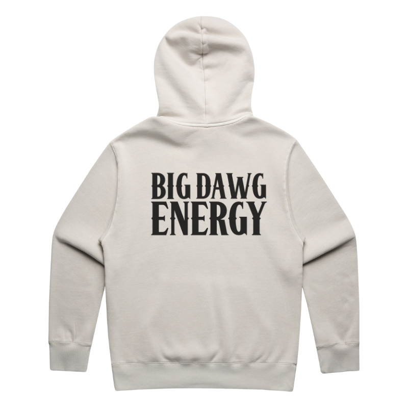 Big Dawg Energy Oversized Mens Hoodie