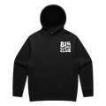 Big Dawgz Club Wavy Oversized Men's Hoodie-Black