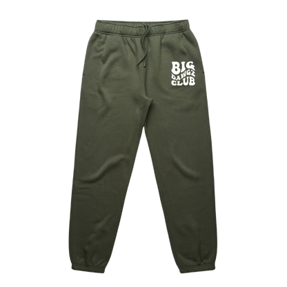Big Dawgz Club Wavy Joggers-Green