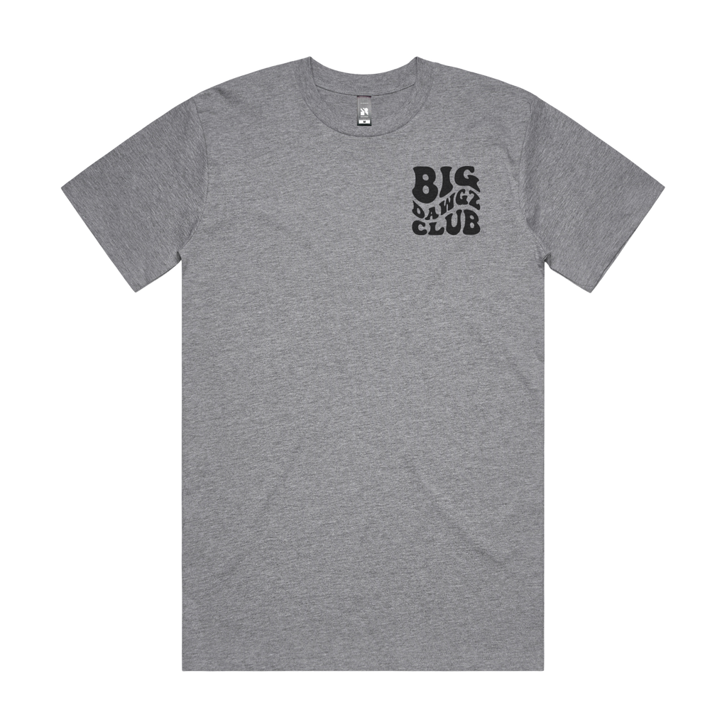 Big Dawgz Club Wavy T-Shirt Gray