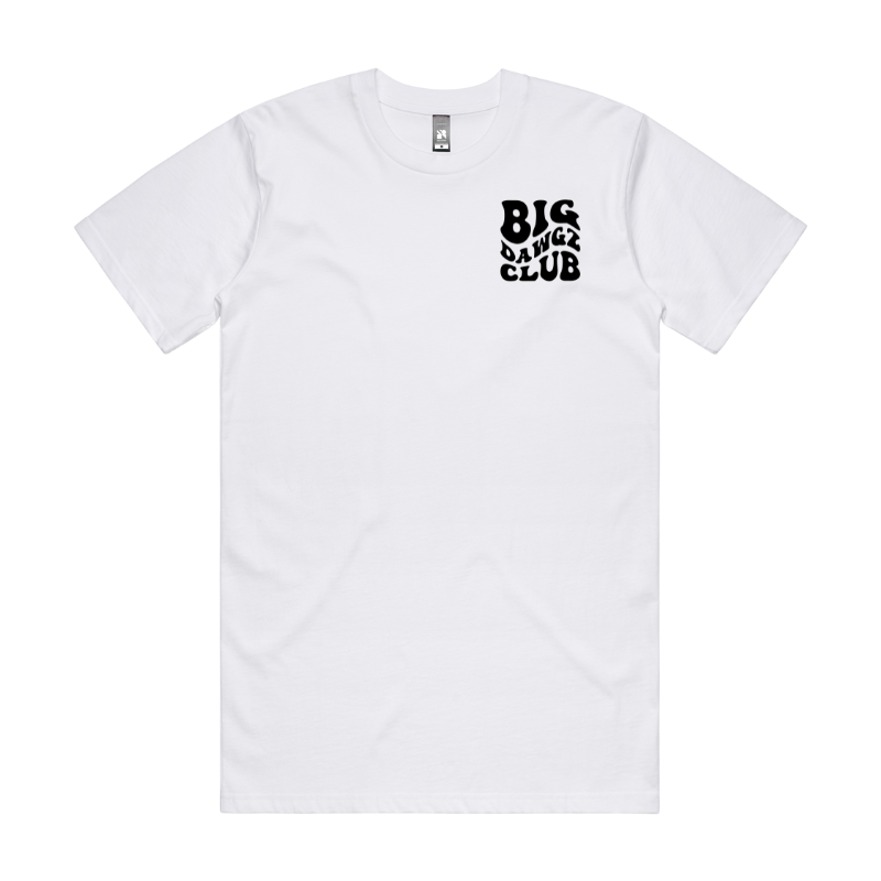 Big Dawgz Club Wavy T-Shirt White