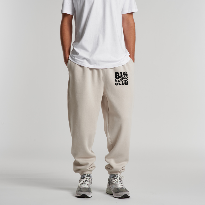 Big Dawgz Club Wavy Joggers-Black