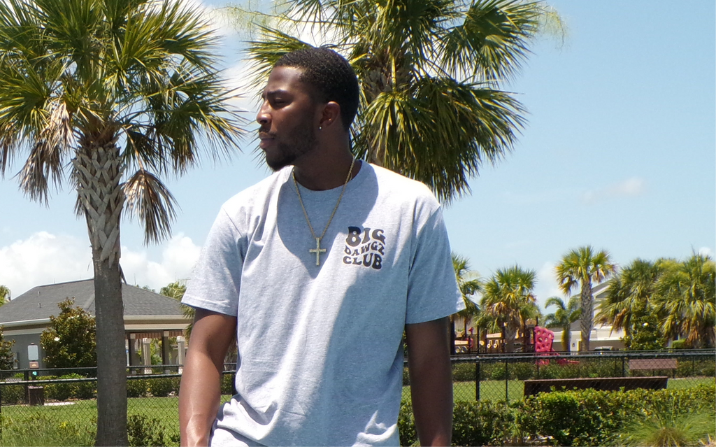 Big Dawgz Club Wavy T-Shirt Gray